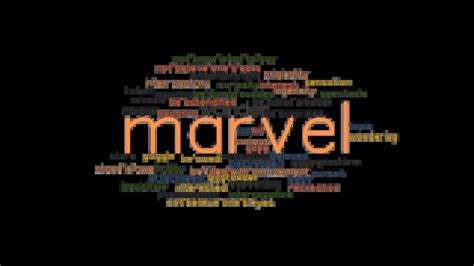 marvels synonym|Marvel synonyms .